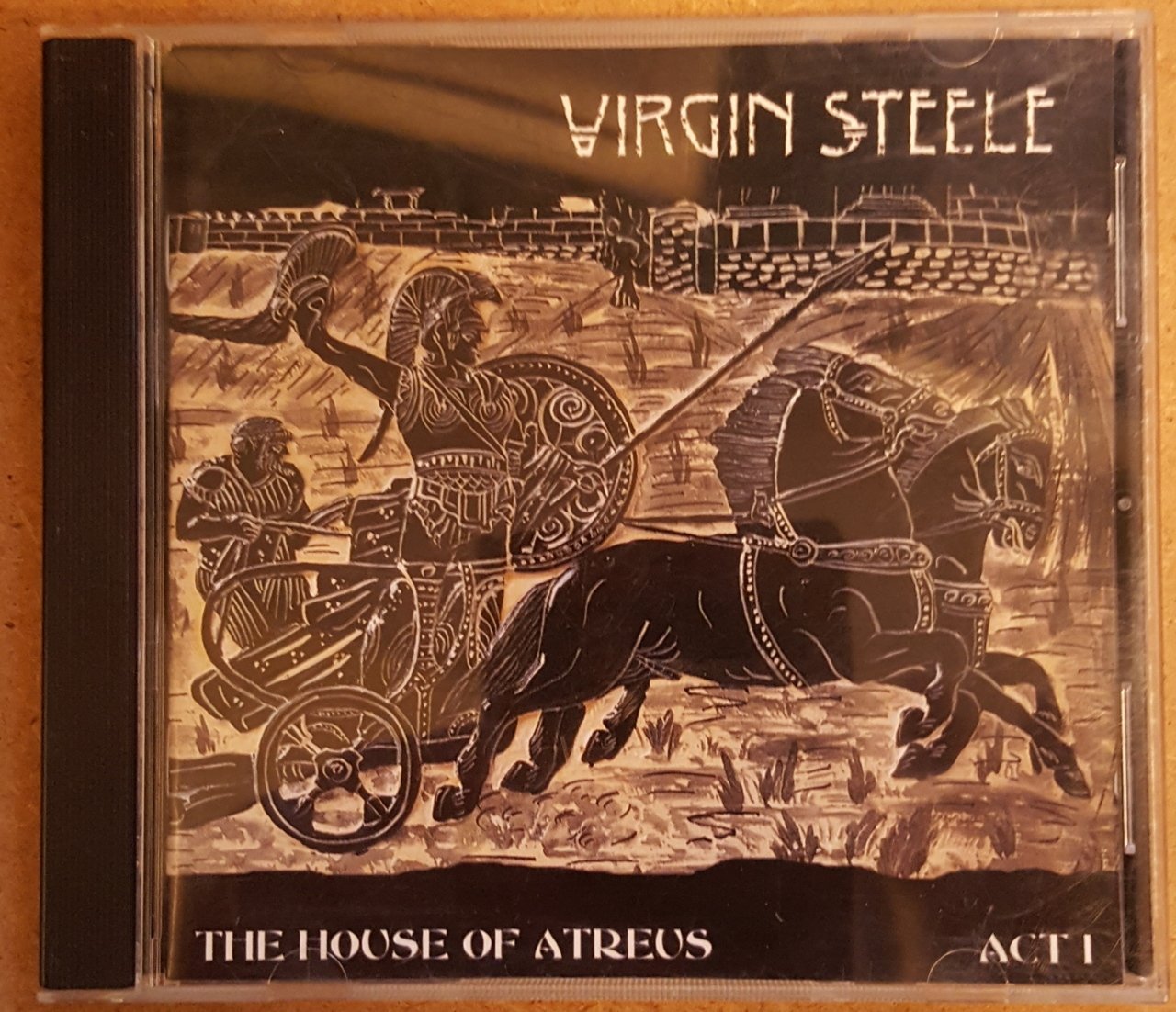 VIRGIN STEEL THE HOUSE OF ATREUS ACT 1 (1999) CD 2.EL