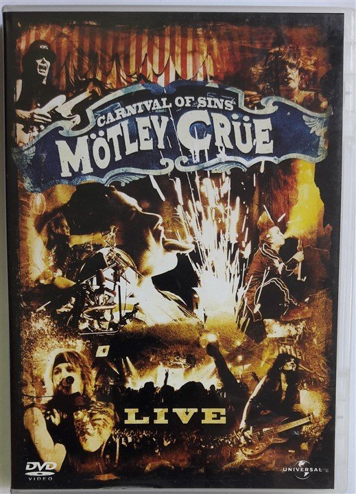 MÖTLEY CRÜE - CARNIVAL OF SINS LIVE (2005) - DVD 2.EL