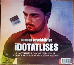 İDO TATLISES - SONSUZ TEŞEKKÜRLER / DERİKO CD SIFIR