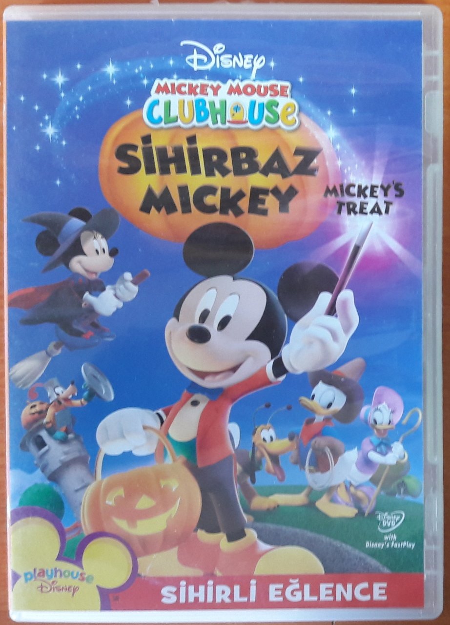 SİHİRBAZ MICKEY - MICKEY'S TREAT - DISNEY ANİME - DVD 2.EL