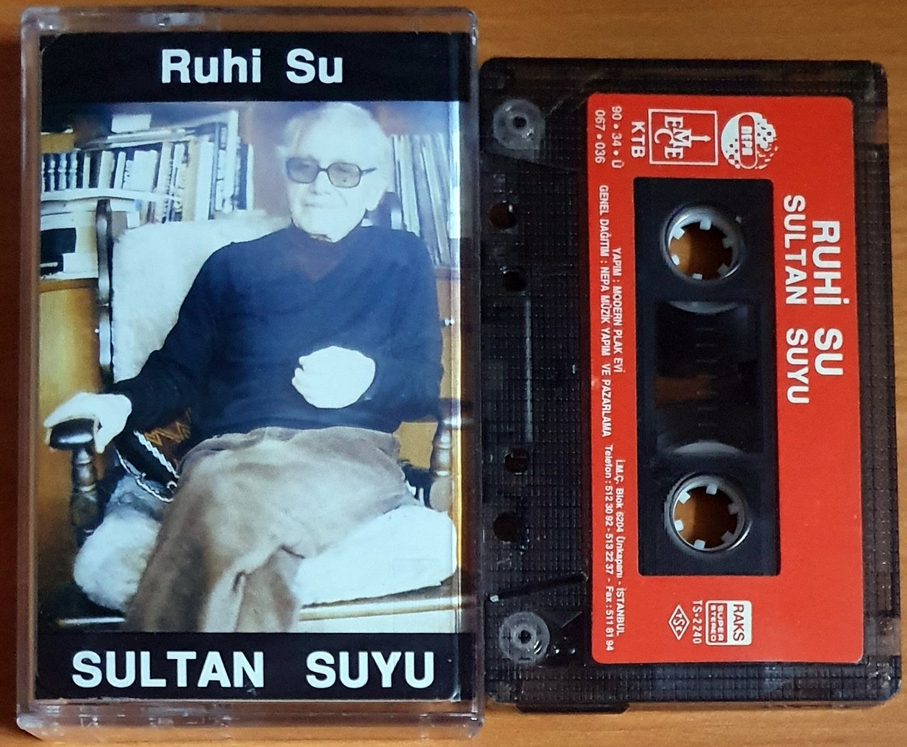 RUHİ SU - SULTAN SUYU (1990) - KASET 2.EL