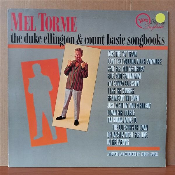 MEL TORME – THE DUKE ELLINGTON & COUNT BASIE SONGBOOKS (1984) - LP 2.EL PLAK