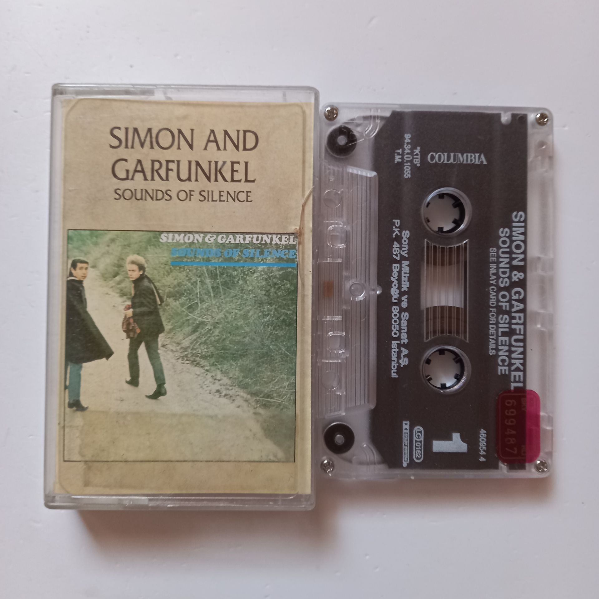 SIMON AND GARFUNKEL - SOUNDS OF SILENCE (1994) - KASET 2.EL