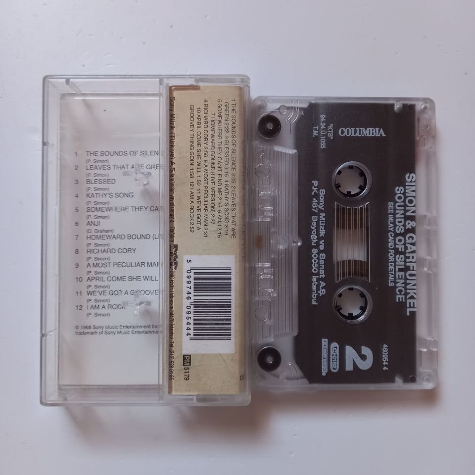 SIMON AND GARFUNKEL - SOUNDS OF SILENCE (1994) - KASET 2.EL