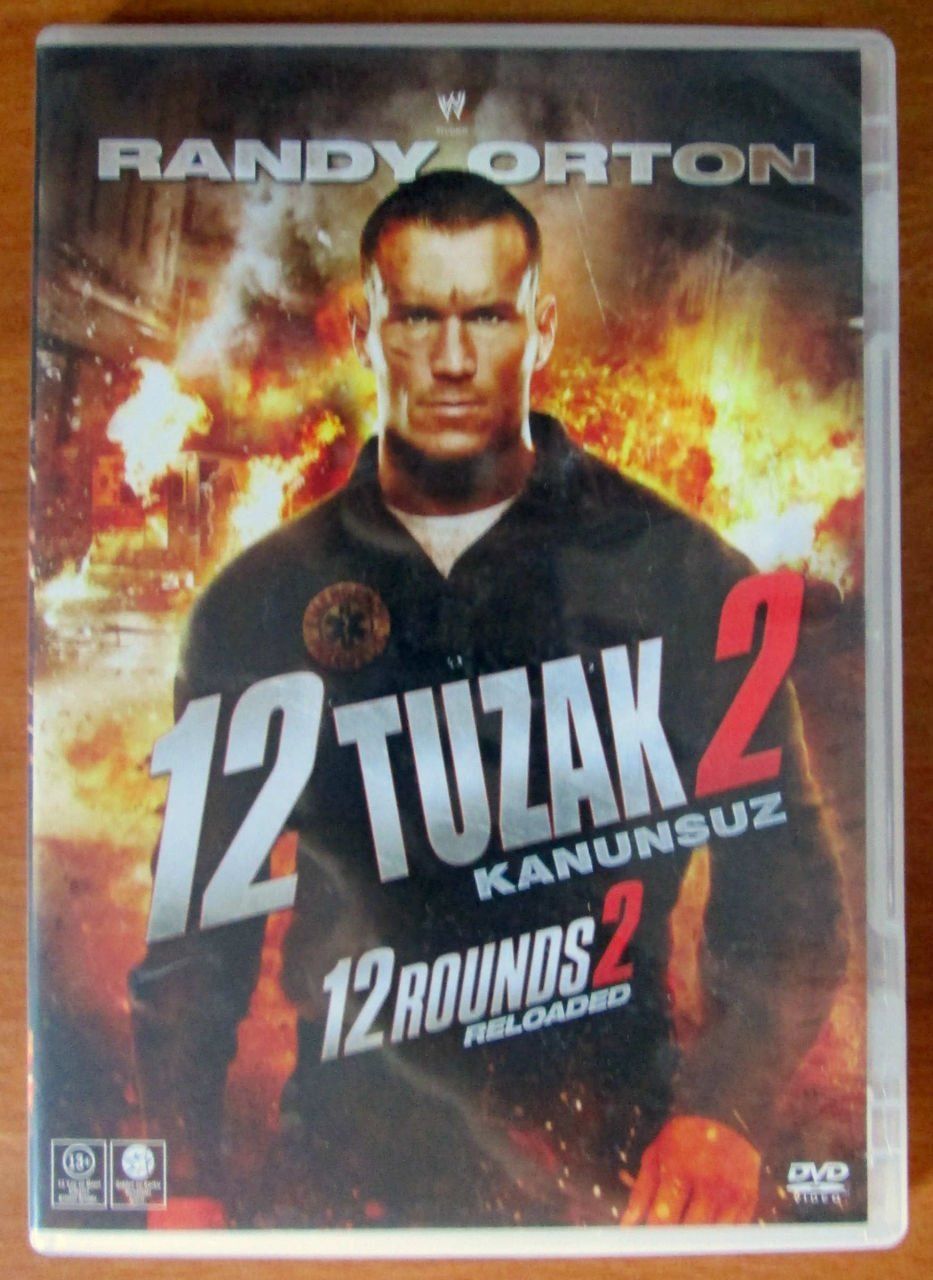 12 TUZAK 2 KANUNSUZ - 12 ROUNDS 2 RELOADED - RANDY ORTON - DVD 2.EL