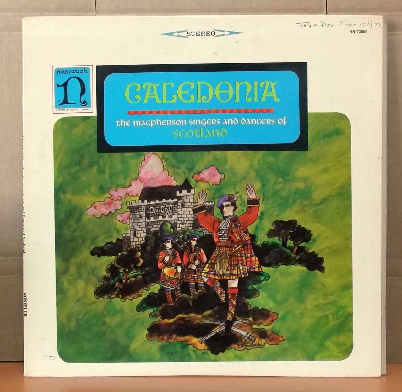 CALEDONIA SCOTLAND MACPHERSON SINGERS LP 2.EL