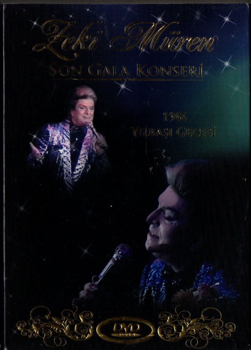 ZEKİ MÜREN - SON GALA KONSERİ 1986 YILBAŞI GECESİ - DVD 2.EL