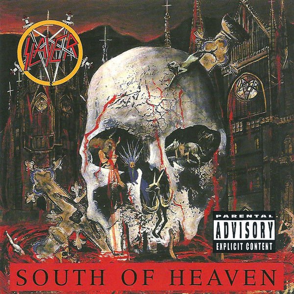 SLAYER – SOUTH OF HEAVEN (1988) - CD REISSUE JEWEL CASE SIFIR