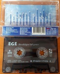 EGE - SEVİLDİĞİNİ BİL YETER KASET 2.EL