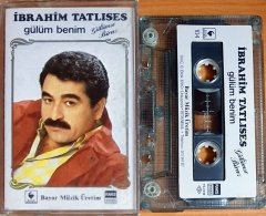 İBRAHİM TATLISES - GÜLÜM BENİM / GÜLÜMSE BİRAZ - KASET BAYAR MÜZİK 2.EL