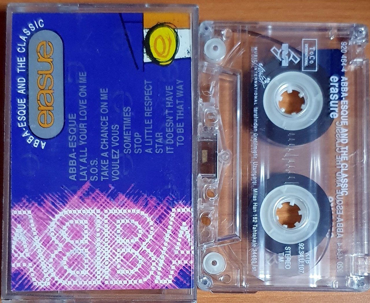 ERASURE - ABBA-ESQUE AND THE CLASSIC (1992) - KASET YONCA 2.EL