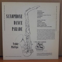 TEDDY PHILLIPS - SAXOPHONE DANCE PARADE - LP 2.EL PLAK