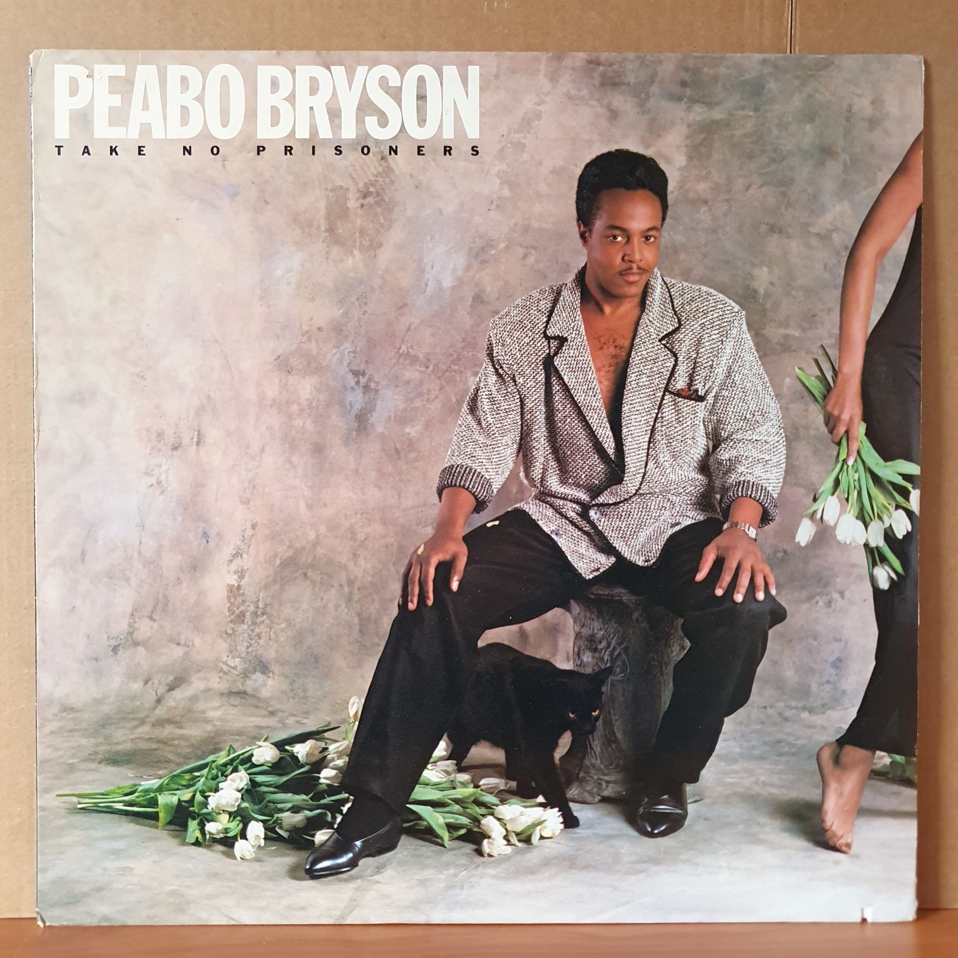 PEABO BRYSON - TAKE NO PRISONERS (1985) - LP 2.EL PLAK
