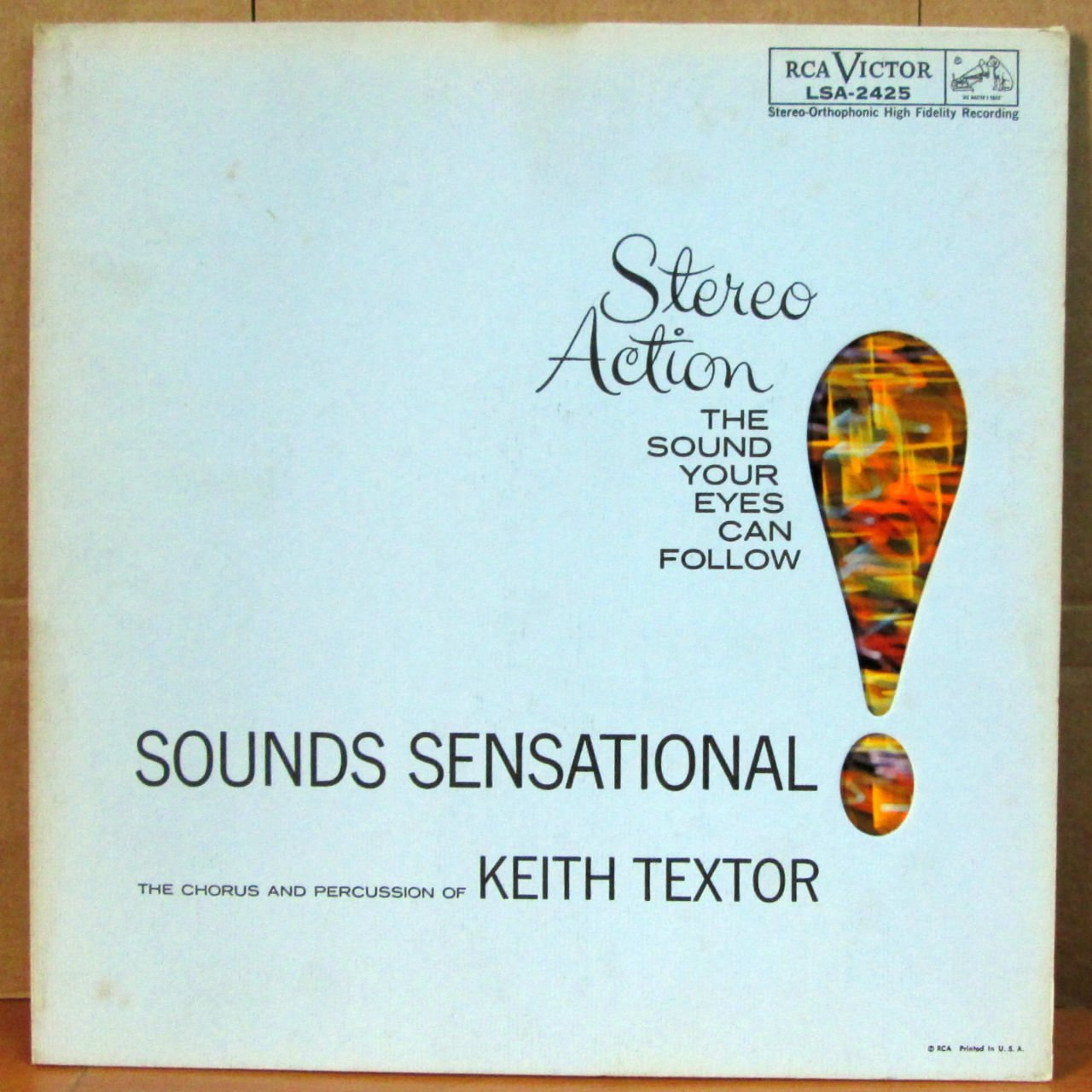 KEITH TEXTOR - SENSATIONAL Stereo Action LP 2.EL