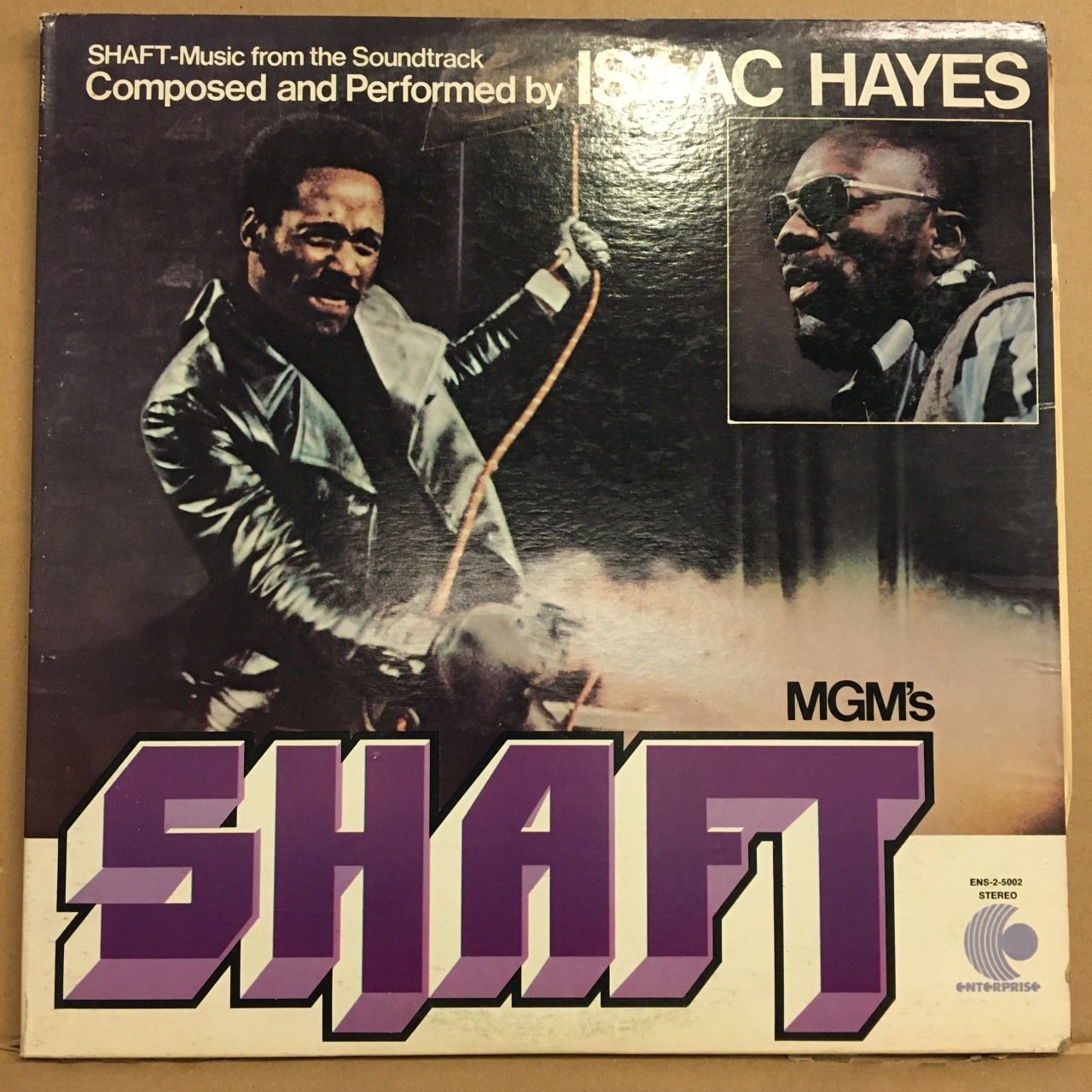 SHAFT SOUNDTRACK ISAAC HAYES (1971) 2.EL 2PLAK