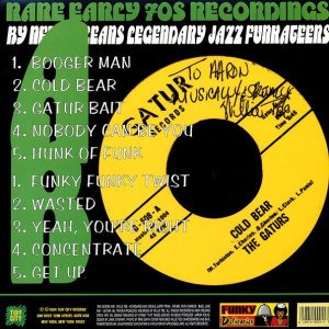 THE GATURS FEATURING WILLIE TEE – WASTED (1994) LP SIFIR PLAK