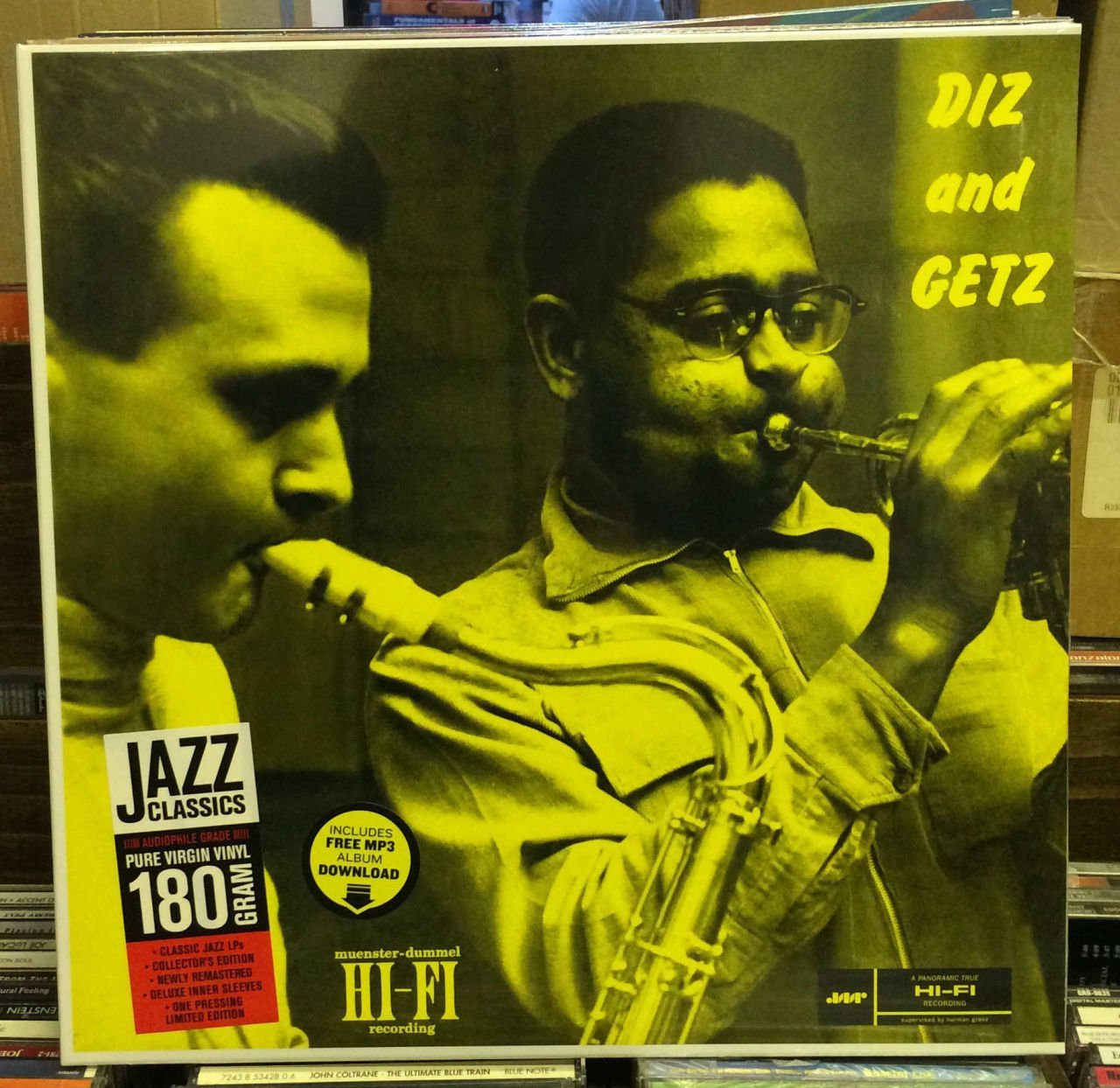 DIZZY GILLESPIE & STAN GETZ 180 GR LP SFR
