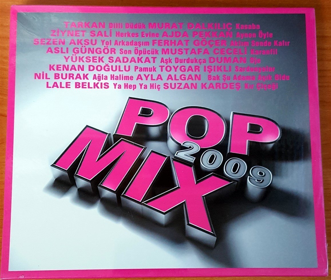 POP MIX 2009 - TARKAN DUMAN KENAN DOĞULU AJDA PEKKAN CD SIFIR