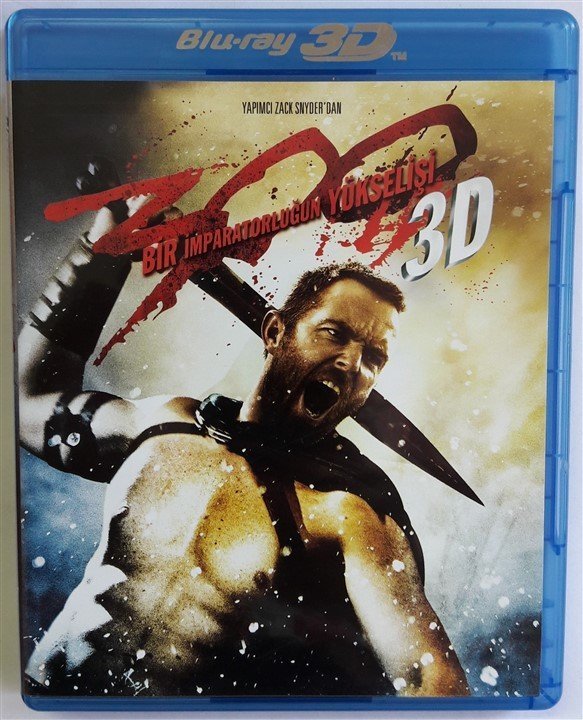 300 RISE OF AN EMPIRE - 300 BİR İMPARATORLUĞUN YÜKSELİŞİ - ZACK SNYDER - 3D+BLU-RAY 2.EL