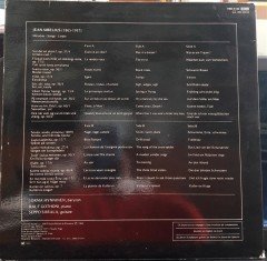 SIBELIUS: MELODIES, SONGS, LIEDER, JORMA HYNNINEN (1984) - PLAK 2.EL