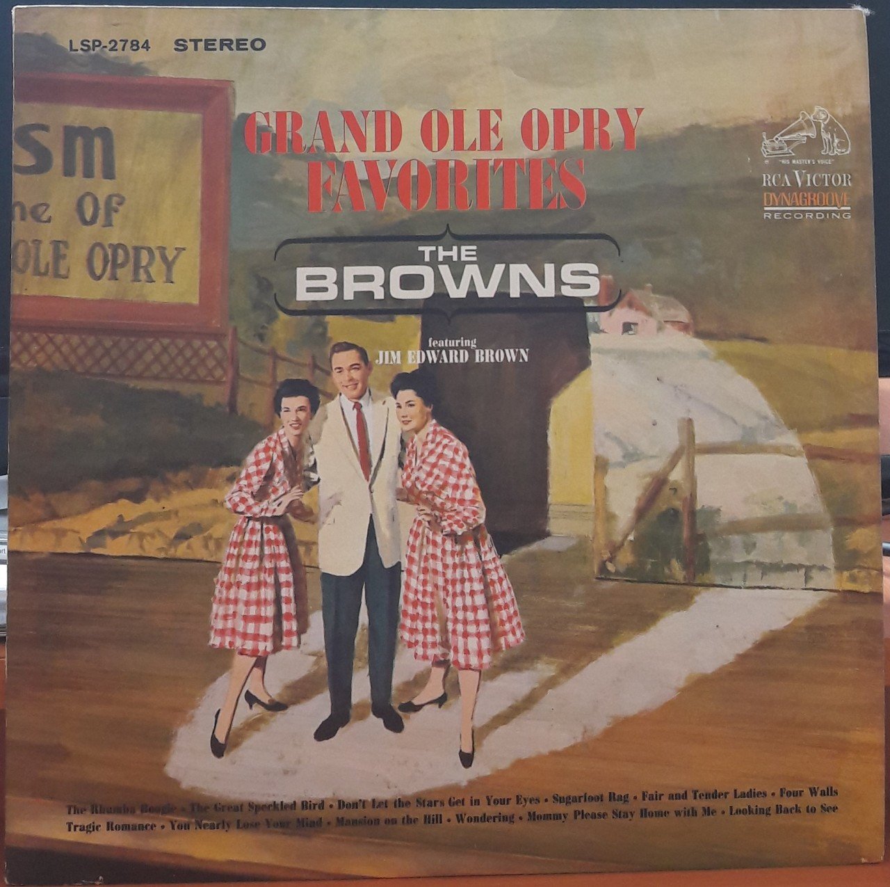 THE BROWNS - GRAND OLE OPRY FAVORITES - PLAK 2.EL