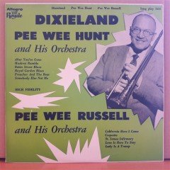 DIXIELAND - PEE WEE HUNT & PEE WEE RUSSELL - LP 2.EL PLAK