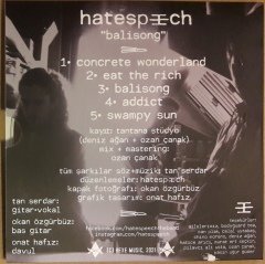HATESPEECH - BALISONG (2021) - CDR EP CARDSLEEVE SIFIR