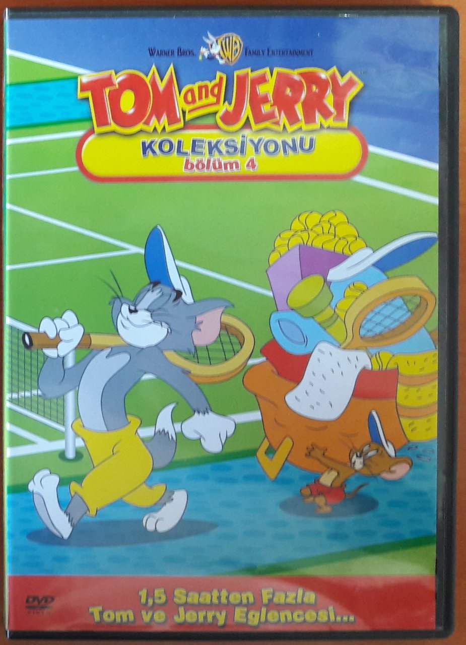 TOM AND JERRY KOLEKSİYONU BÖLÜM 4 - DVD 2.EL