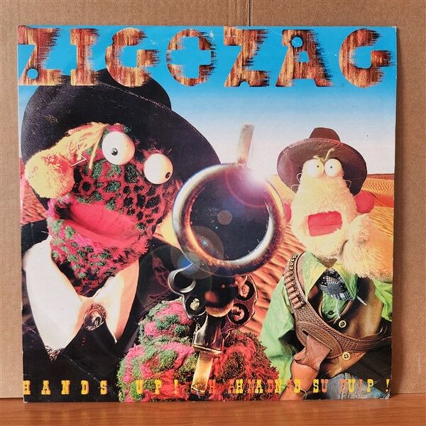 ZIG & ZAG – HANDS UP! HANDS UP! (1995) - 12'' 33RPM MAXI SINGLE 2.EL PLAK