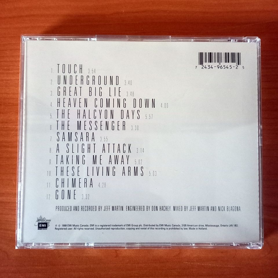 THE TEA PARTY – TRIPTYCH (1999) - CD 2.EL