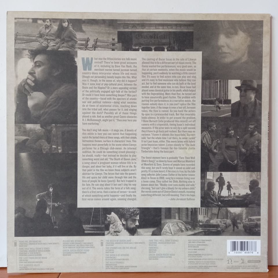 INSIDE LLEWYN DAVIS / ORIGINAL SOUNDTRACK RECORDING / T BONE BURNETT, JOEL COEN, ETHAN COEN (2013) - LP  2.EL PLAK