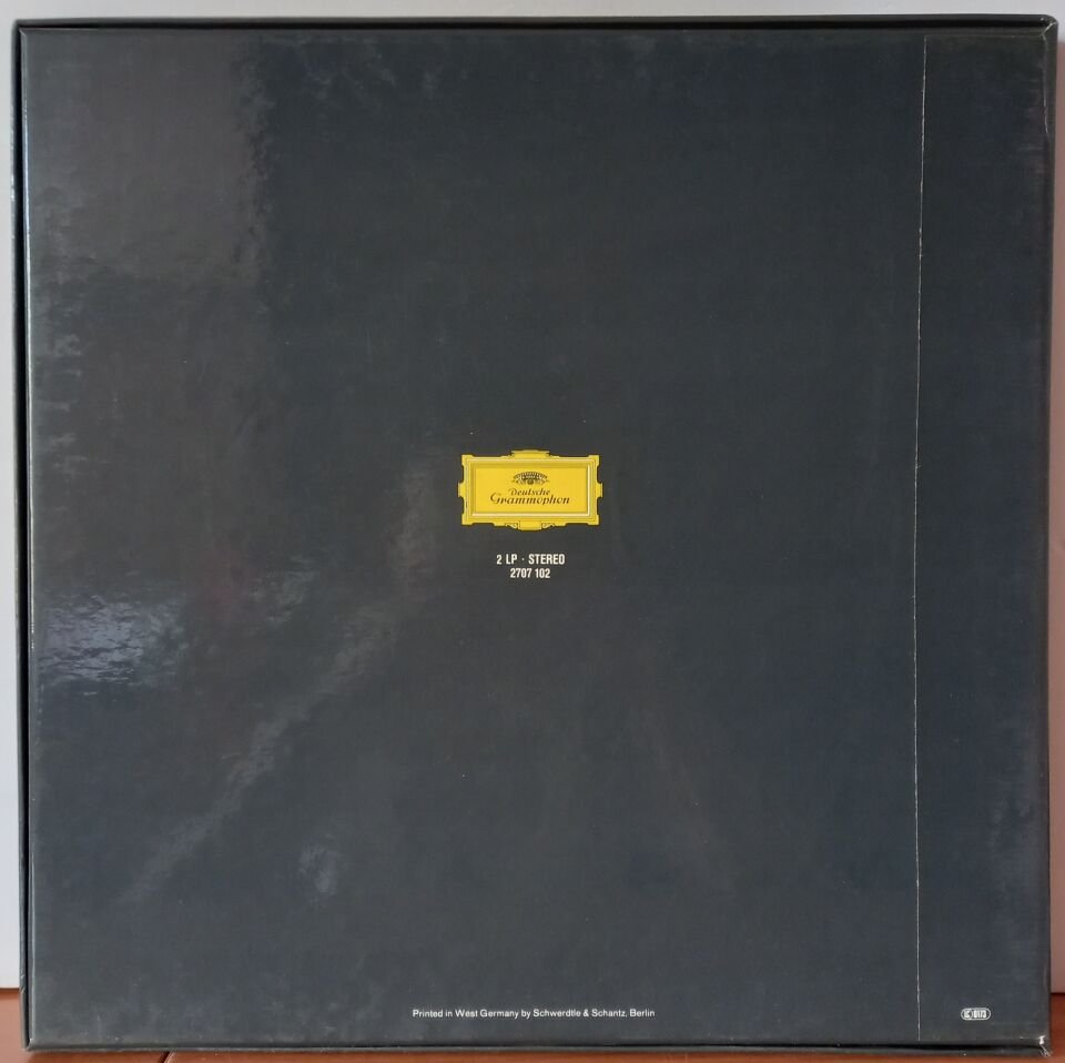 ANTON BRUCKNER, RICHARD WAGNER, HERBERT VON KARAJAN, BERLINER PHILHARMONIKER – SYMPHONIE NR. 7 / SIEGFRIED-IDYLL (1977) - 2LP 2.EL BOX SET PLAK