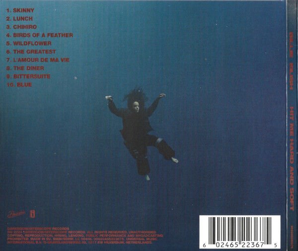 BILLIE EILISH – HIT ME HARD AND SOFT (2024) - CD DIGISLEEVE AMBALAJINDA SIFIR