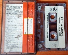 PAULA ABDUL - FOREVER YOUR GIRL (1989) TOPKAPI CASSETTE MADE IN TURKEY ''USED'' PAPER LABEL