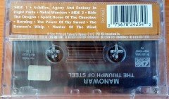 MANOWAR - THE TRIUMPH OF STEEL KASET SIFIR