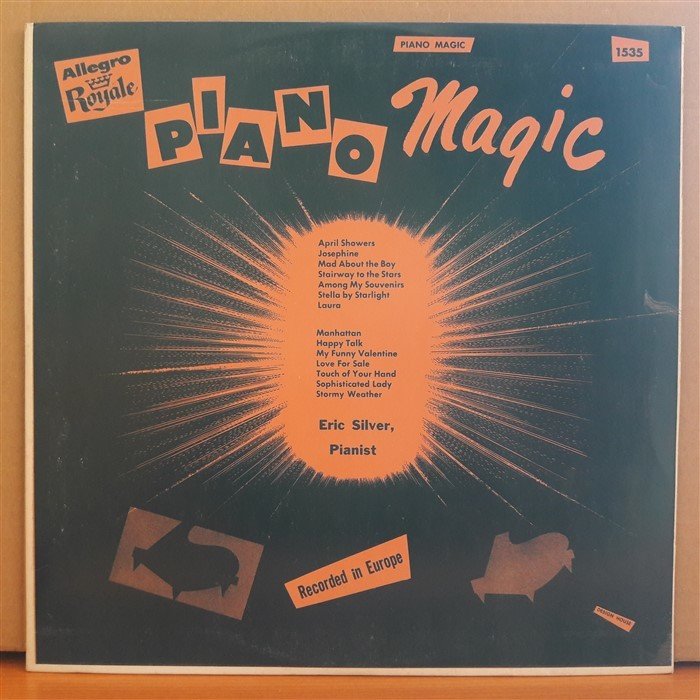 PIANO MAGIC - ERIC SILVER (1952) - LP 2.EL PLAK