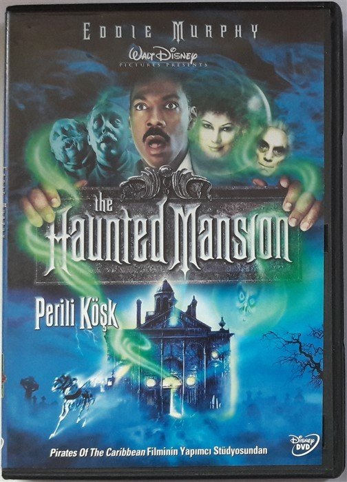 PERİLİ KÖŞK - THE HAUNTED MANSION - EDDIE MURPHY - WALT DISNEY - DVD 2.EL