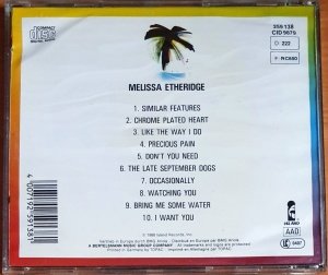 MELISSA ETHERIDGE - MELISSA ETHERIDGE (1988) - CD 2.EL