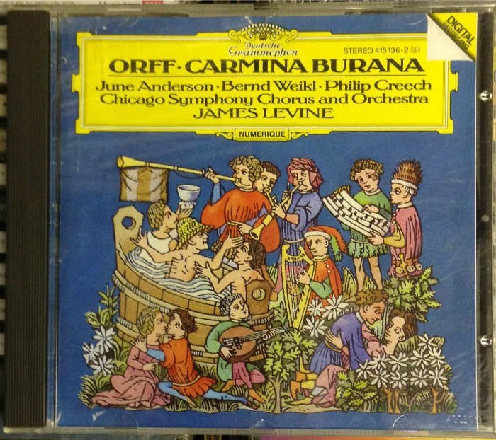 ORFF CARMINA BURANA CHICAGO SYMPHONY ORC. 2.EL
