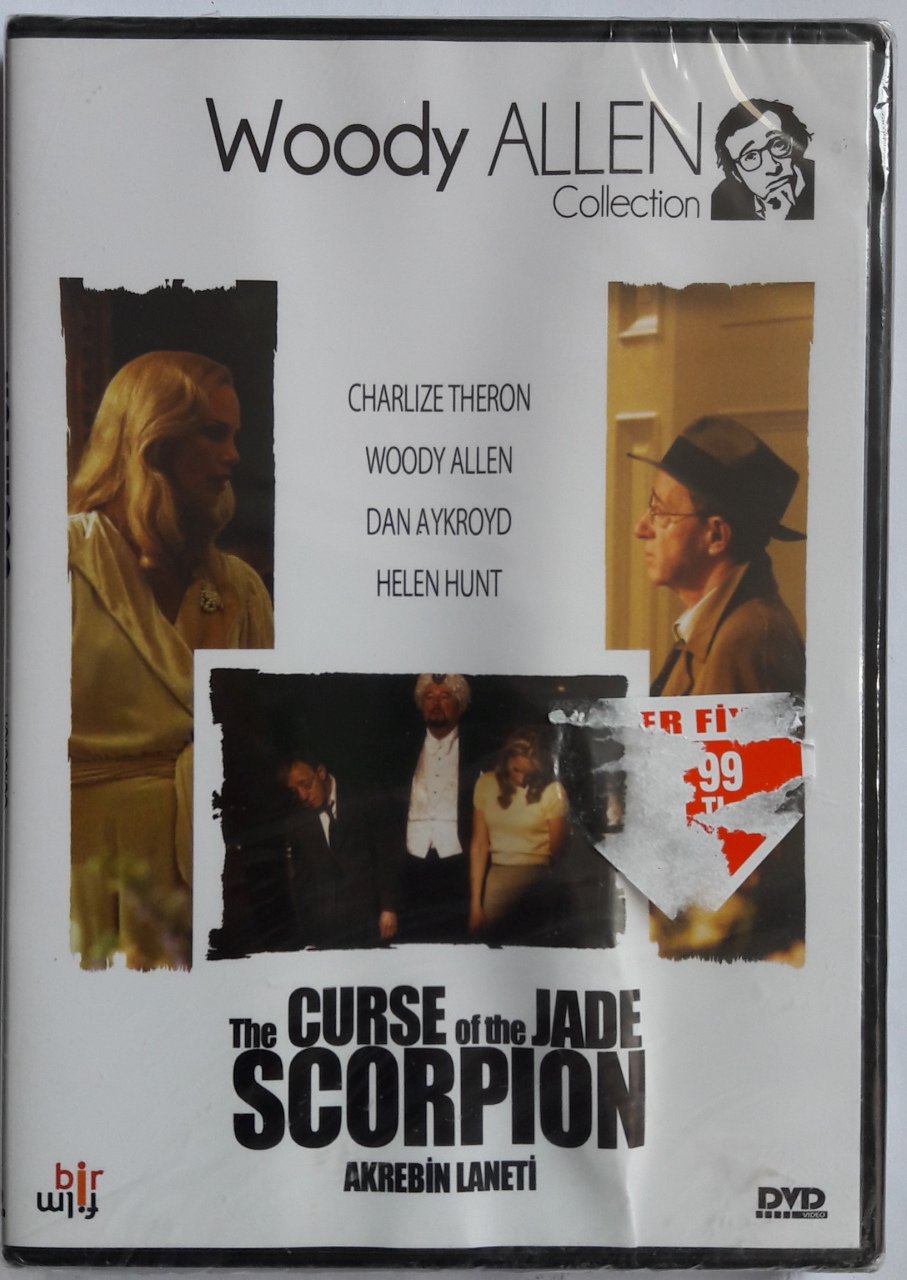 THE CURSE OF THE JADE SCORPION - AKREBİN LANETİ - CHARLIZE THERON - DAN AYKROYD - HELEN HUNT - WOODY ALLEN - DVD SIFIR