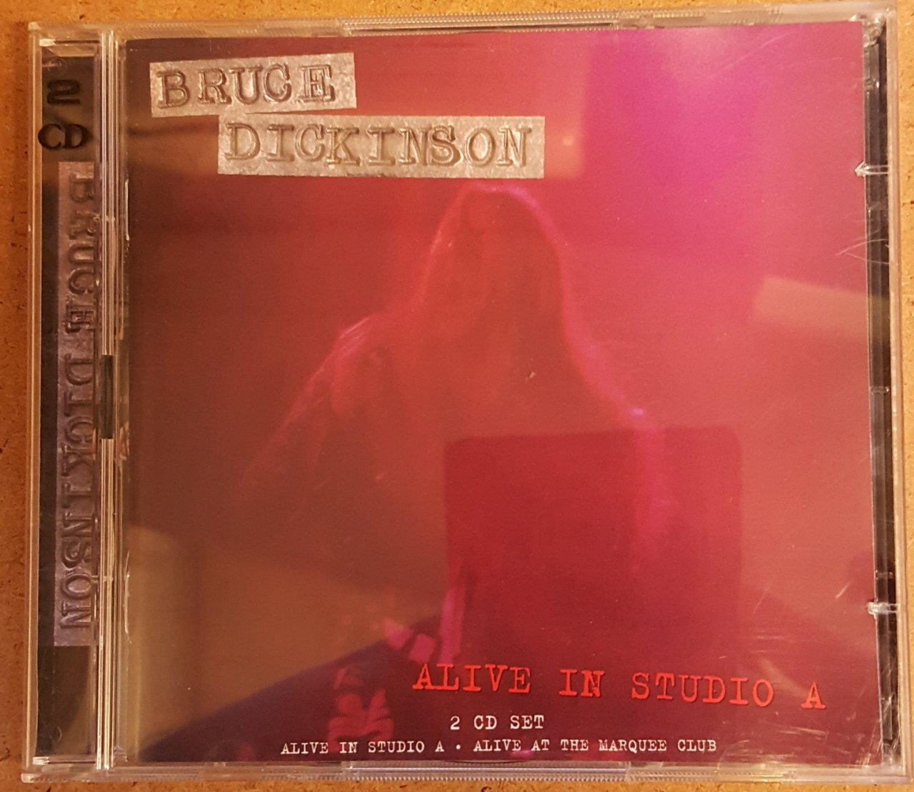 BRUCE DICKINSON ALIVE IN STUDIO A /ALIVE AT THE MARQUEE CLUB 2CD 2.EL