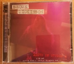 BRUCE DICKINSON ALIVE IN STUDIO A /ALIVE AT THE MARQUEE CLUB 2CD 2.EL