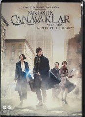 FANTASTIC BEASTS AND WHERE TO FIND THEM - FANTASTİK CANAVARLAR - EDDIE REDMAYNE - DVD 2.EL