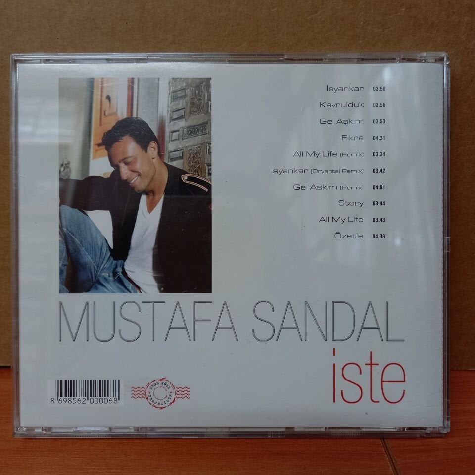 MUSTAFA SANDAL - İSTE - CD 2.EL