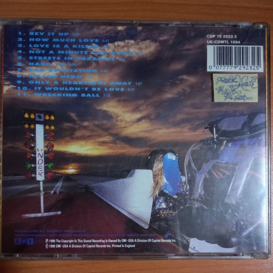 VIXEN – REV IT UP (1990) - CD 2.EL