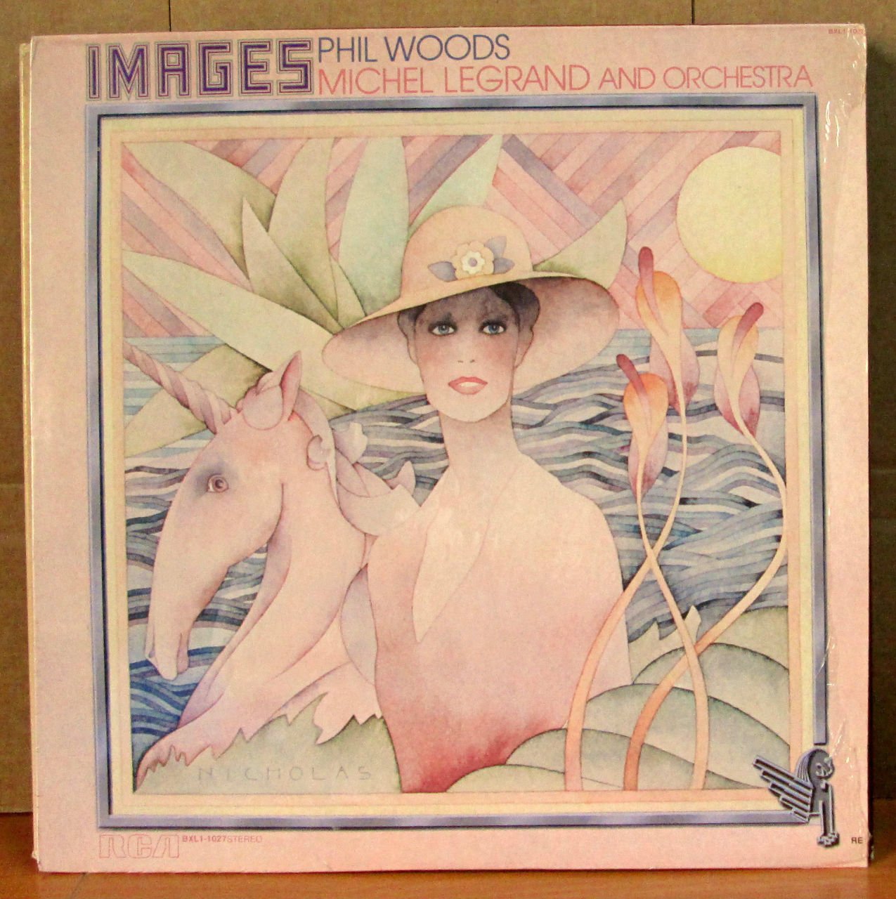PHIL WOODS MICHEL LEGRAND - IMAGES - LP 2.EL