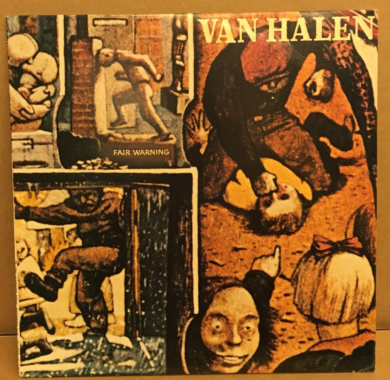 VAN HALEN - FAIR WARNING 2.EL PLAK