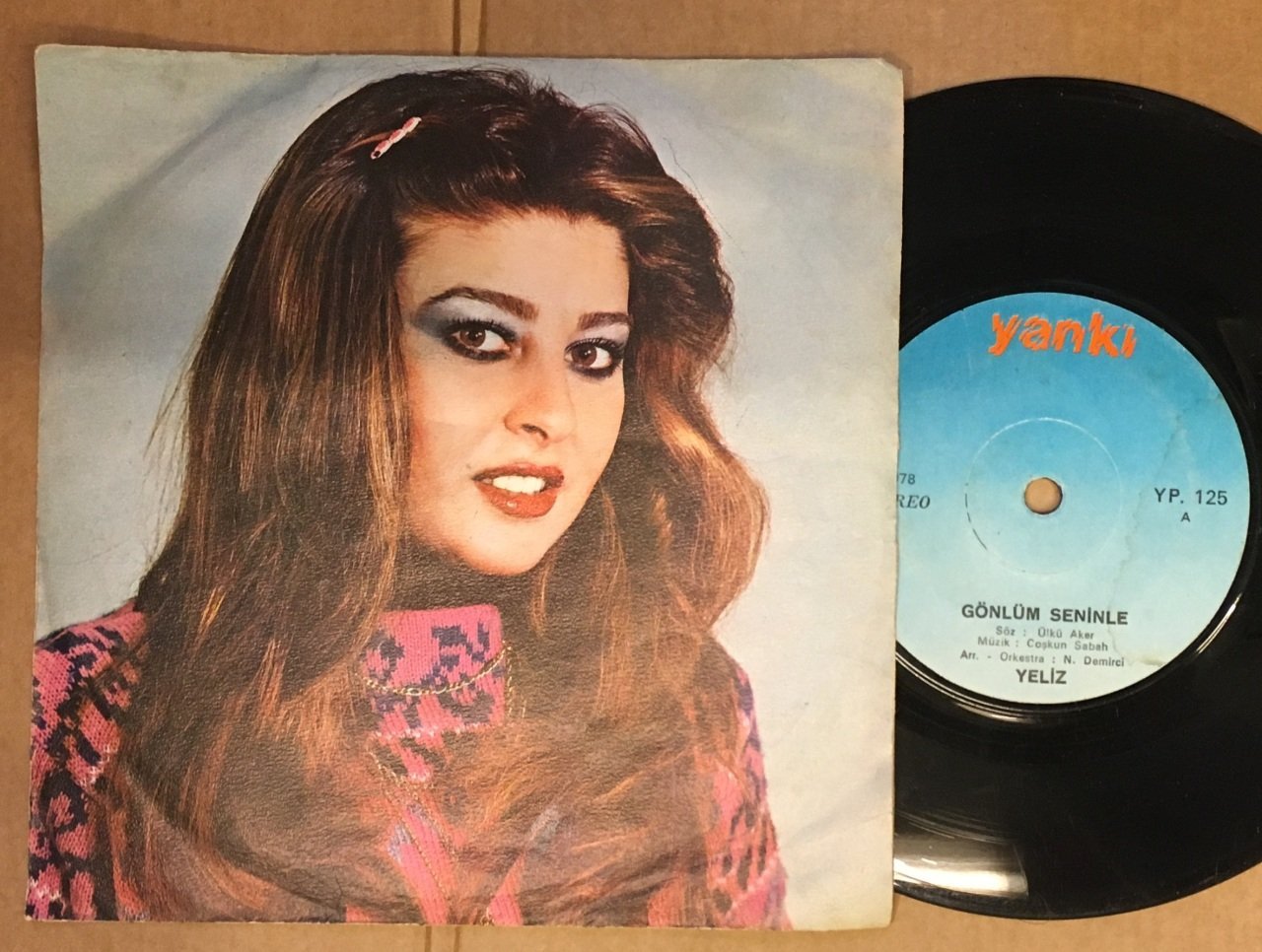 YELİZ - GÖNLÜM SENİNLE / OLDU OLACAK 7'' 45 DEVİR