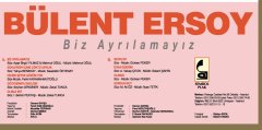 BÜLENT ERSOY - BİZ AYRILAMAYIZ (1988) - LP 2018 EDITION SIFIR PLAK