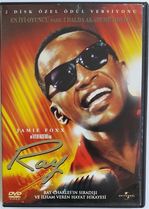 RAY - JAMIE FOXX - TAYLOR HACKFORD - 2DVD 2.EL